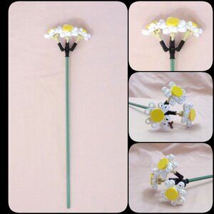 LEGO Botanical Flowers - 1 pcs Common Daisy White - Individual Sale from 10280